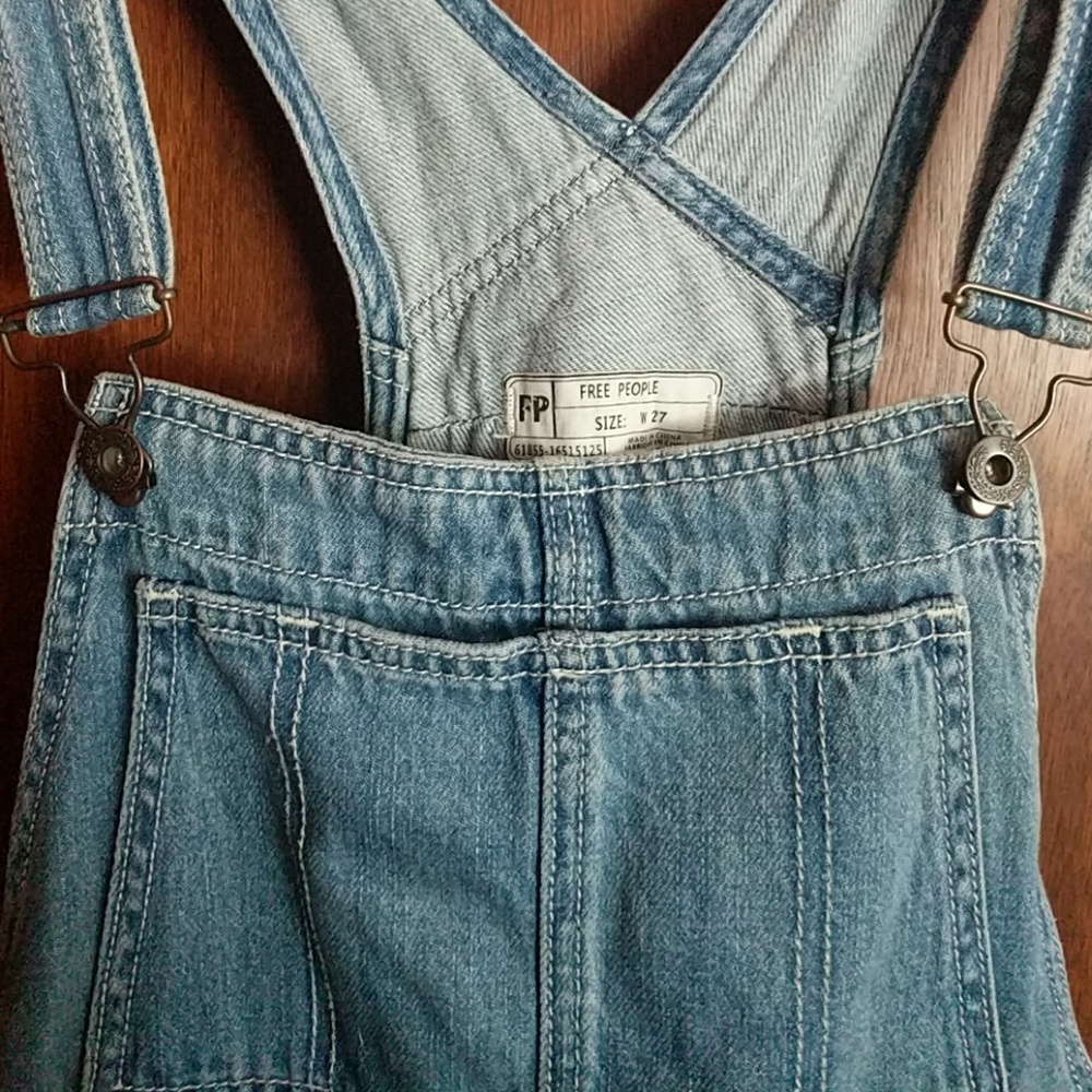 Denim overalls